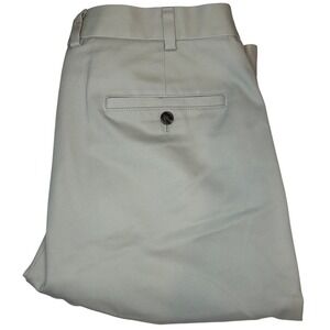 Brooks Brothers Elliot Advantage Chino Pleated Cuffed Khaki Pants Men's‎ W36 L30
